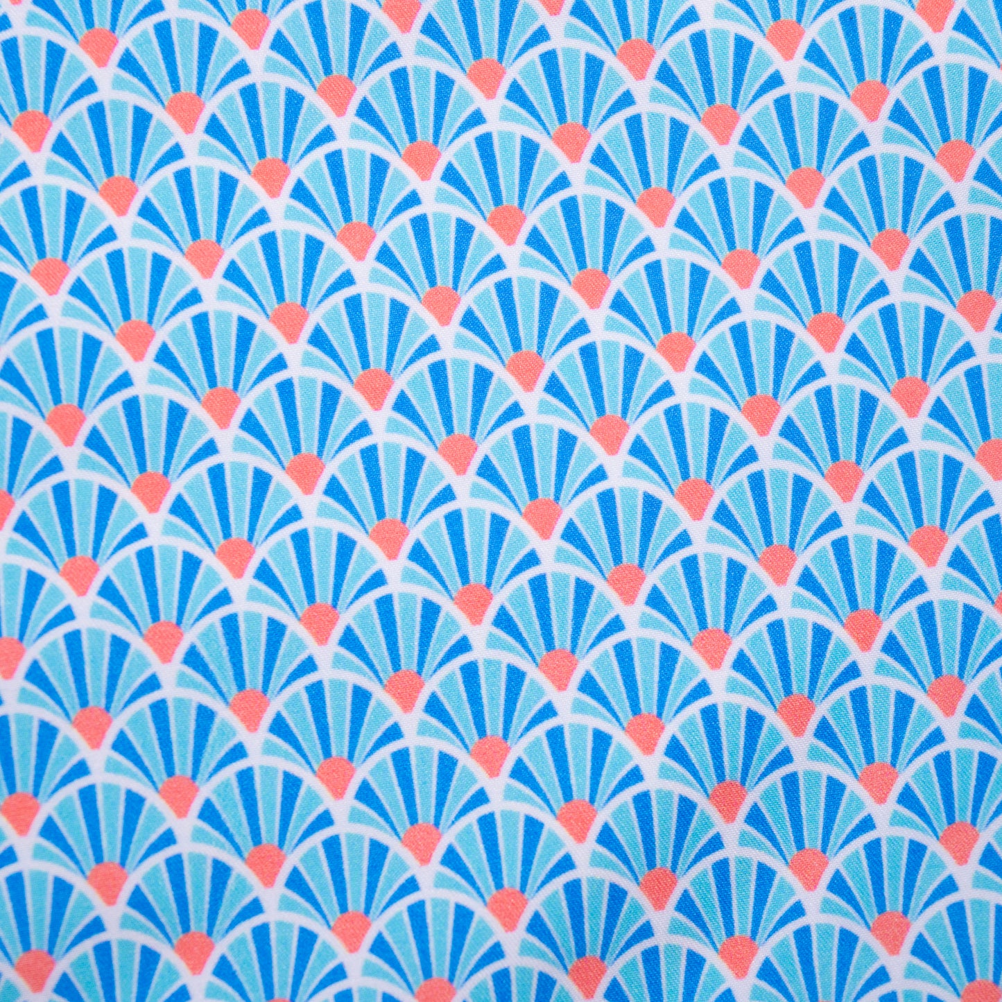 Men's Cyclist Liner Swim Trunks - Fans Sky/Orange