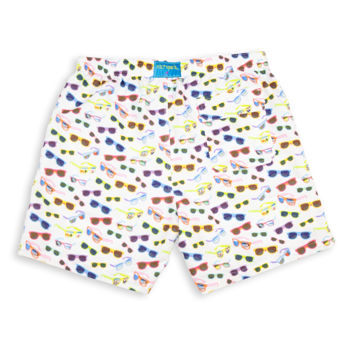 Men's Mesh Liner Swim Trunks - Sunglasses White