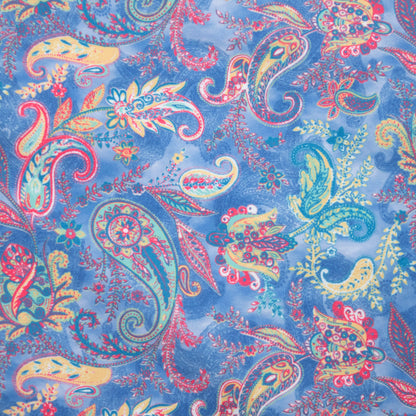 Men's Mesh Liner Swim Trunks - Paisley Royal