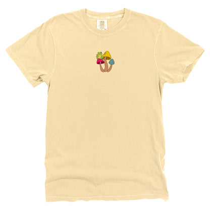 Pride Frog + Mushrooms (Pansexual)