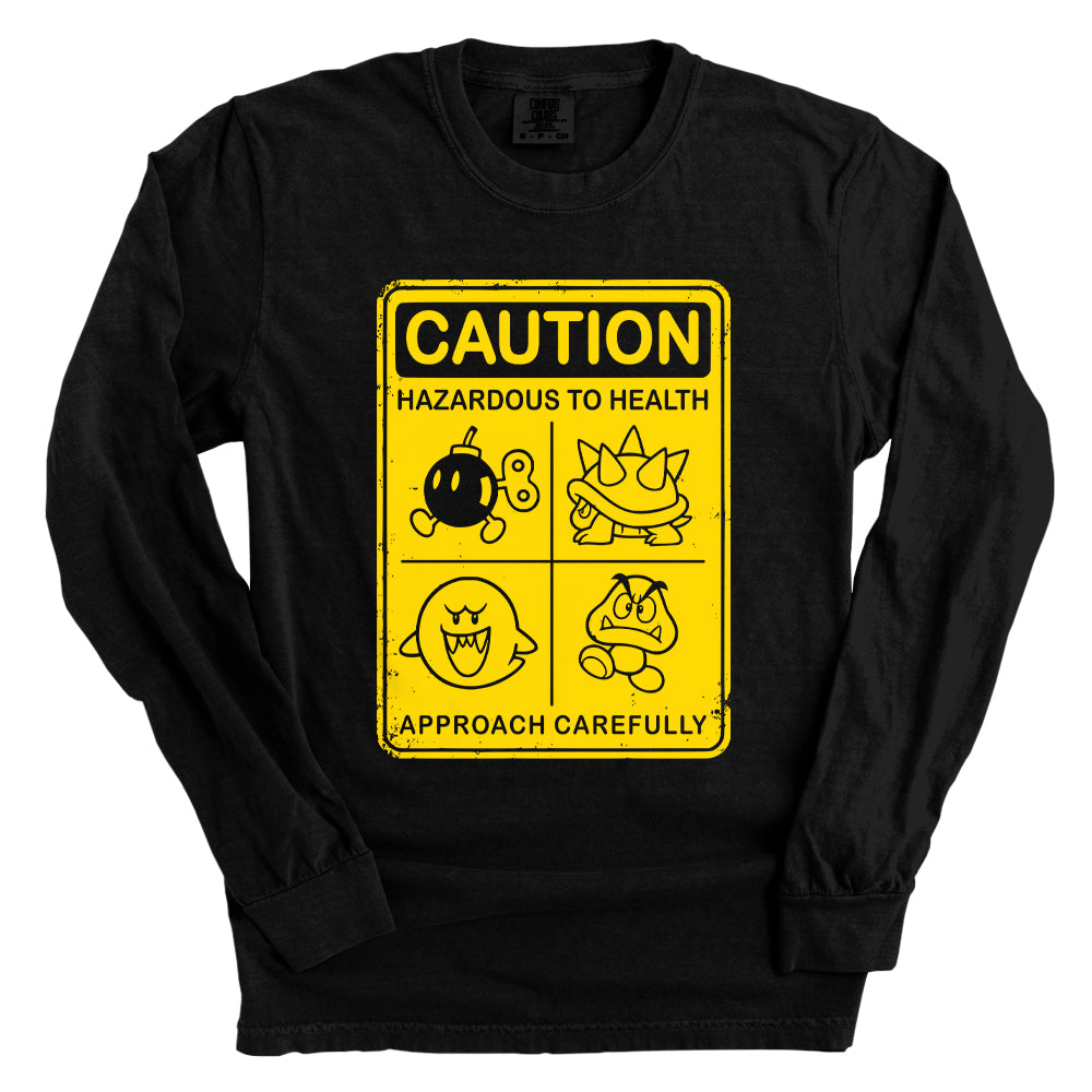 Caution Hazardous To Health Sign