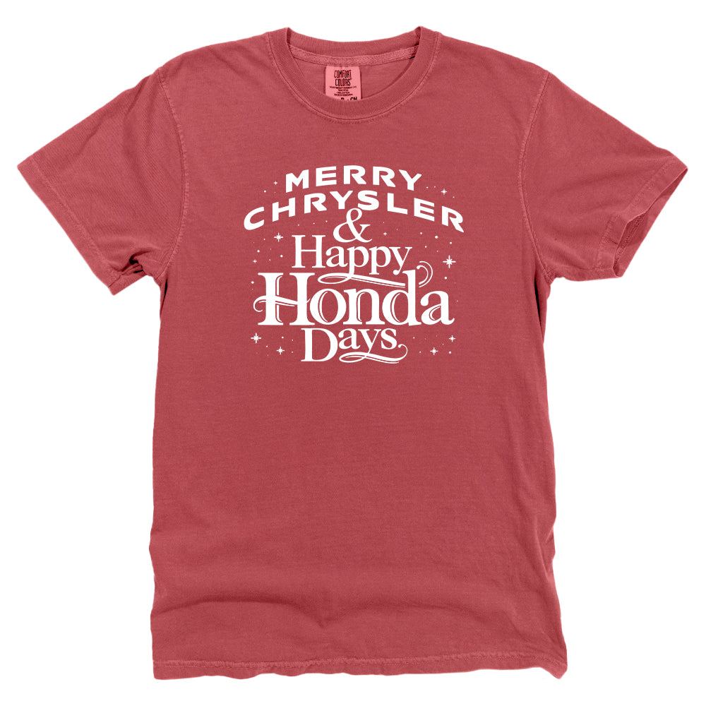 Merry Chrysler and Happy Honda Days