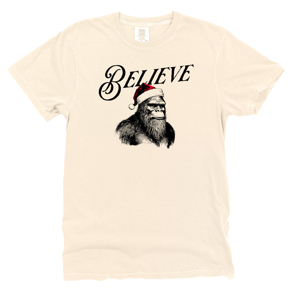 Believe Santa Squatch (Black)