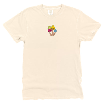 Pride Frog + Mushrooms (Pansexual)