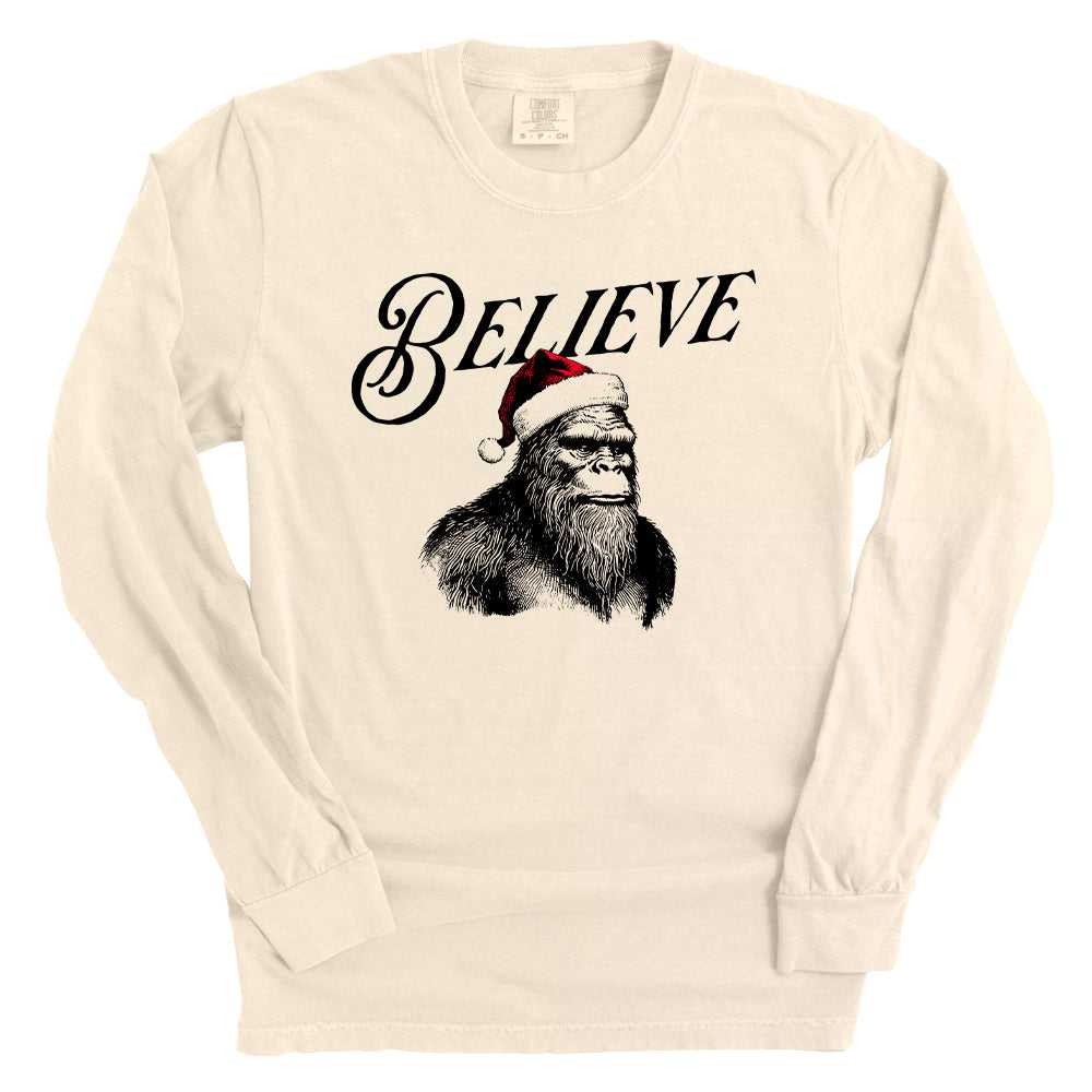 Believe Santa Squatch (Black)
