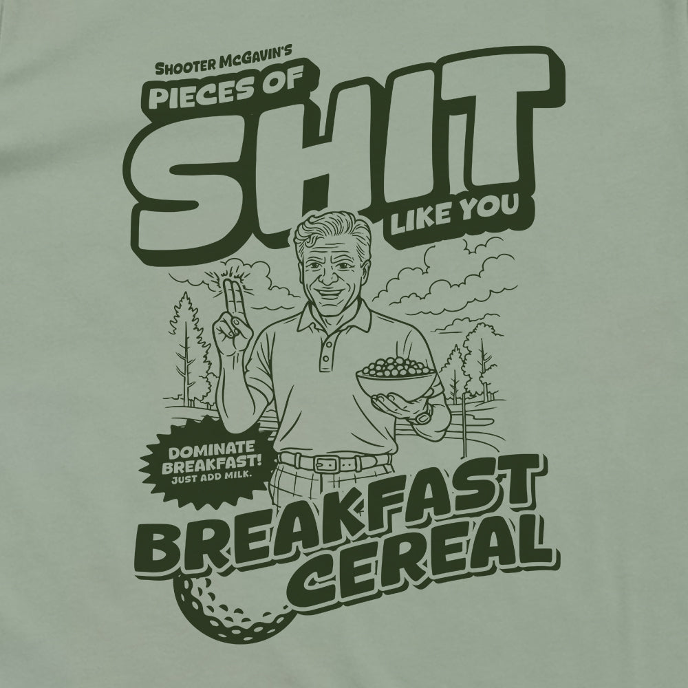 Shooter McGavin's Pieces of Shit Like You Breakfast Cereal