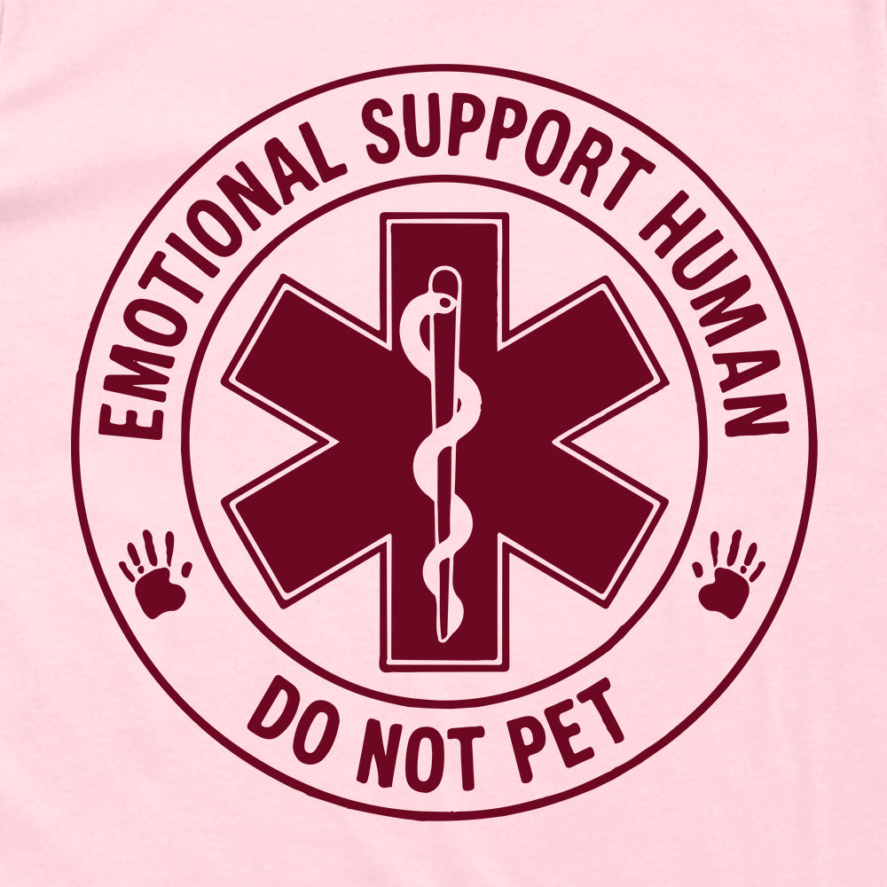 Emotional Support Human Do Not Pet