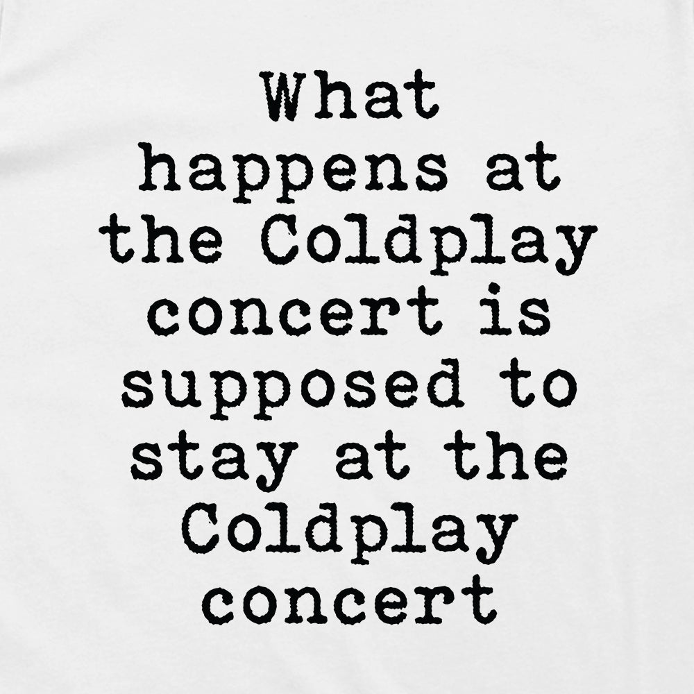What Happens At The Coldplay Concert