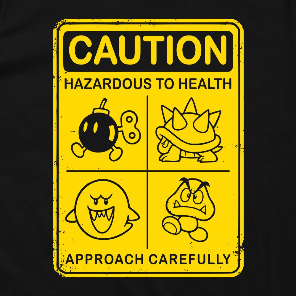 Caution Hazardous To Health Sign