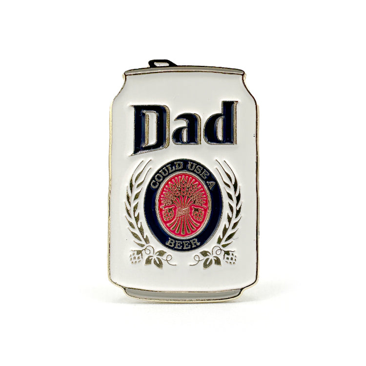 Dad Could Use a Beer Enamel Pin