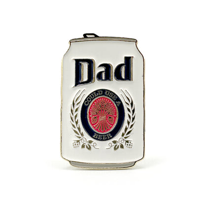 Dad Could Use a Beer Enamel Pin