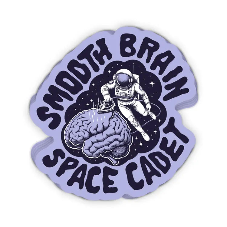 Smooth Brain Space Cadet (Decal)