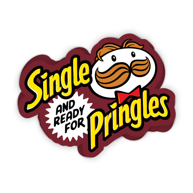 Single and Ready for Pringles (Decal)
