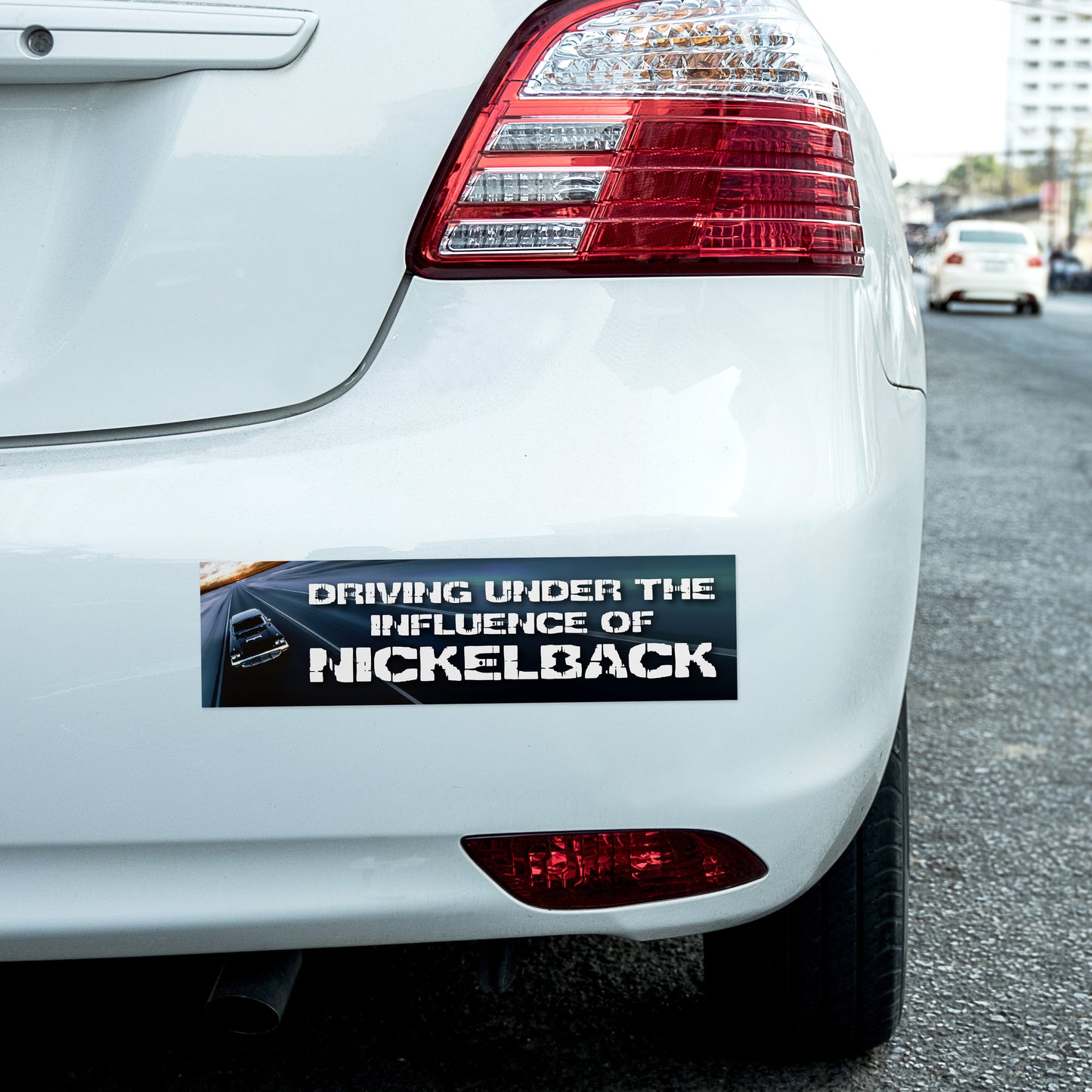 Driving Under the Influence of Nickleback (Bumper Sticker)