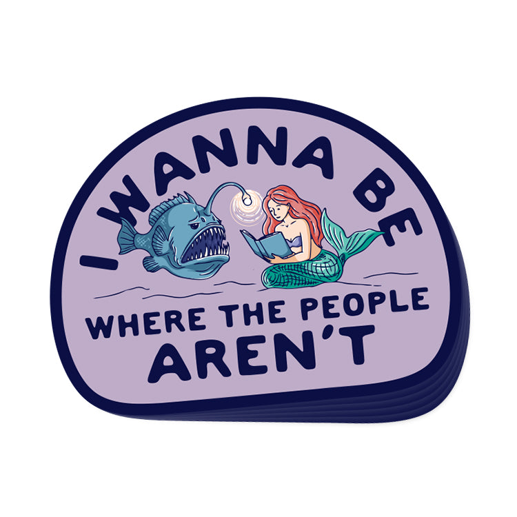 I Wanna Be Where The People Aren't (Decal)