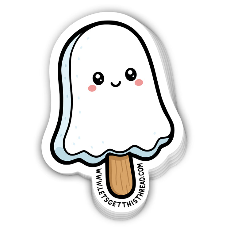 Ghost Ice Cream Bar (Decal)