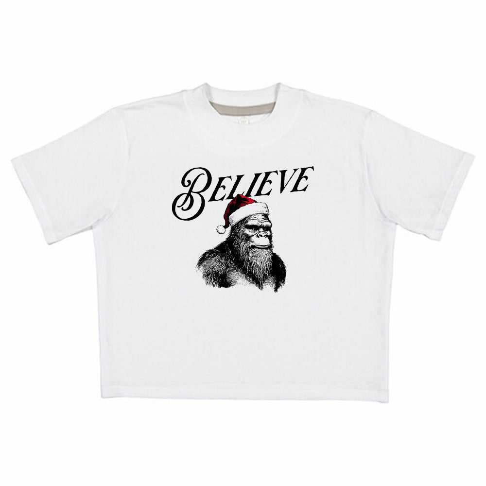 Believe Santa Squatch (Black)