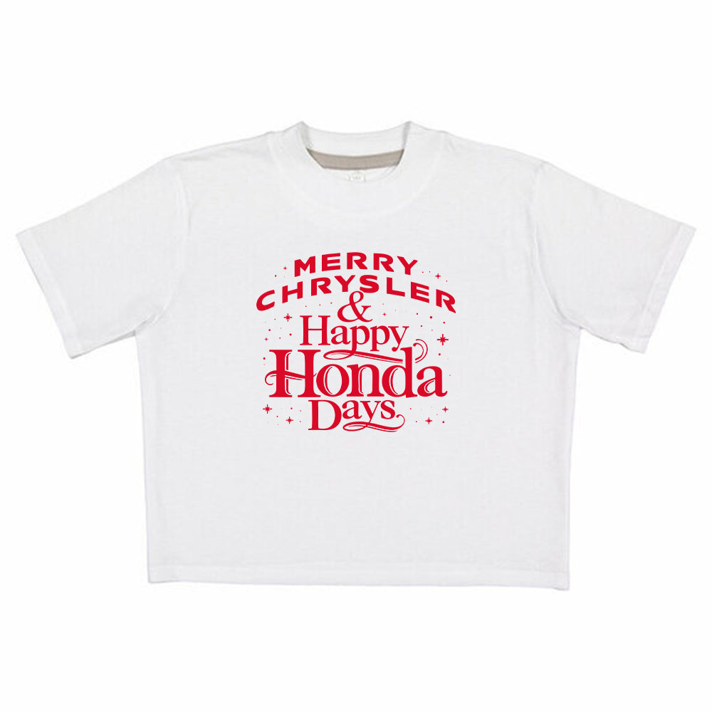 Merry Chrysler and Happy Honda Days