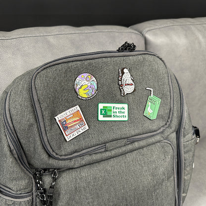 Dad Could Use a Beer Enamel Pin