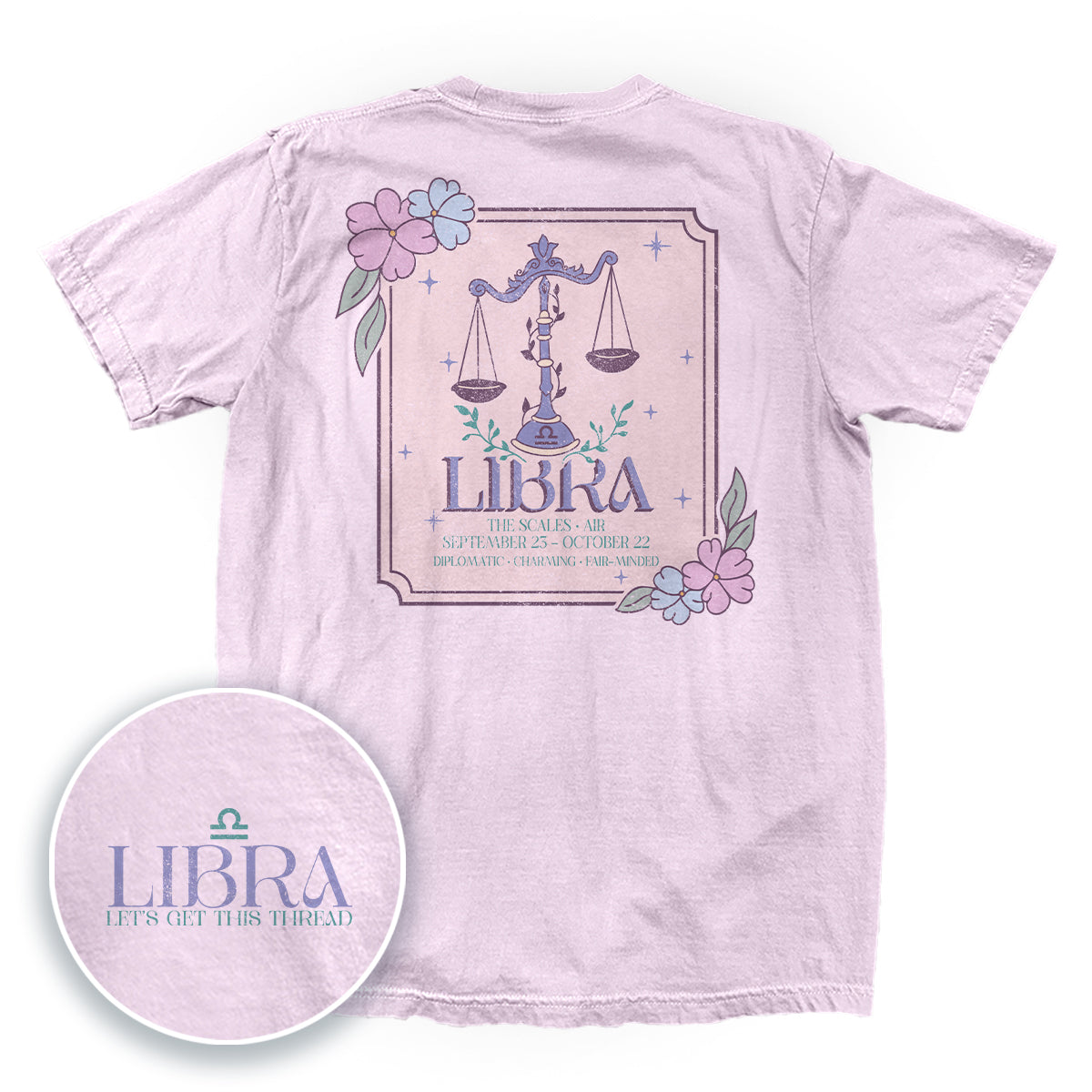 The Scales Tarot Card (Back Print)