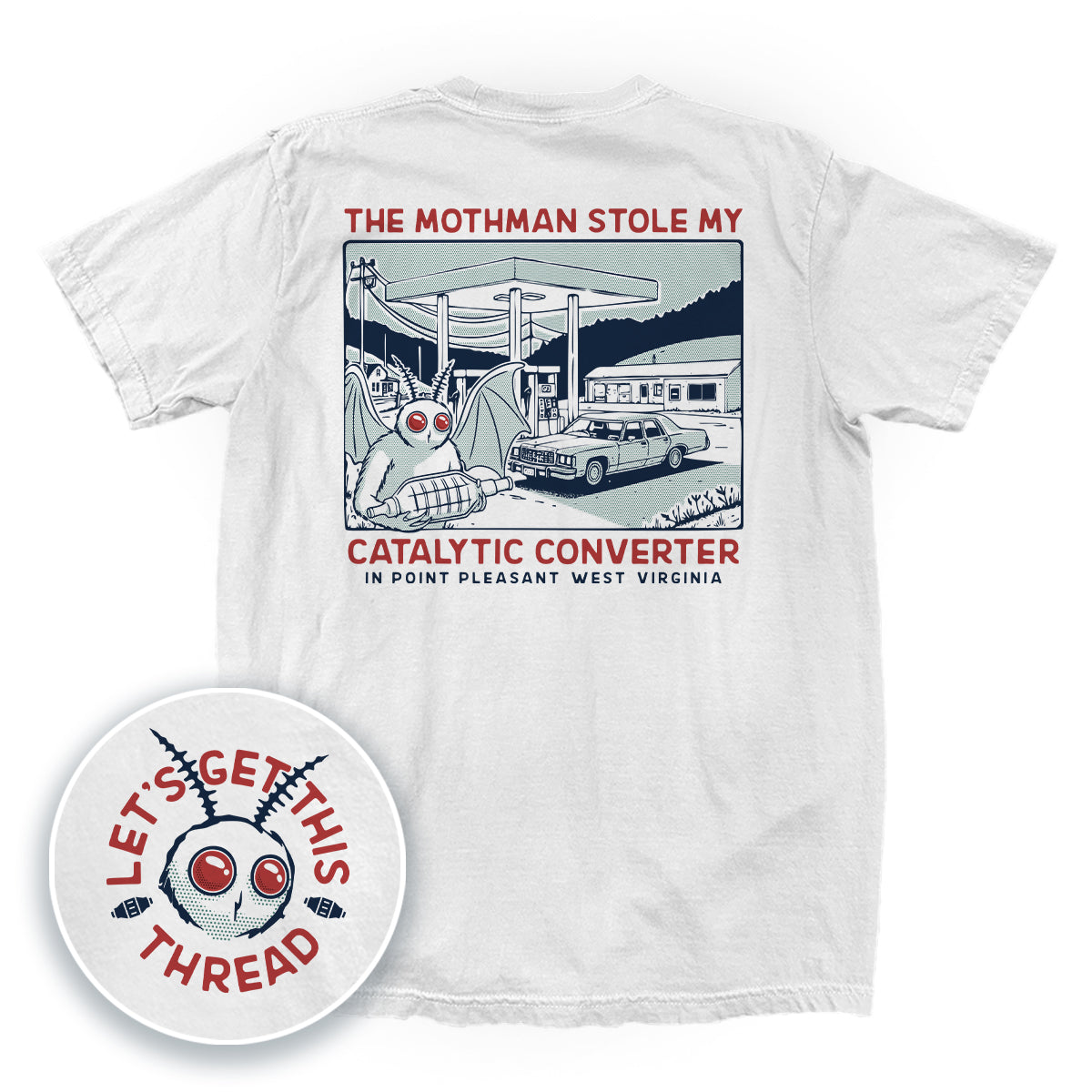 The Mothman Stole my Catalytic Converter in Point Pleasant WV