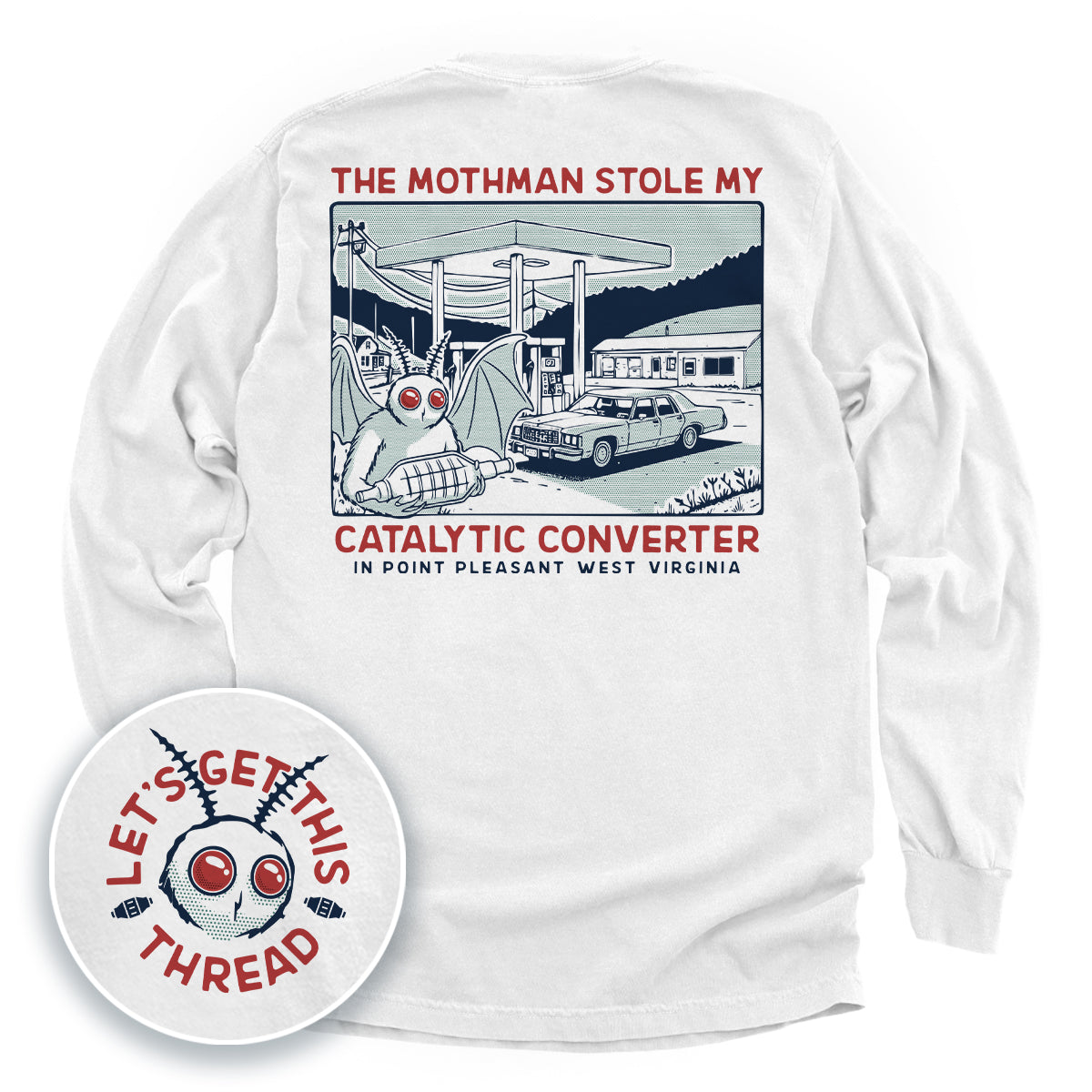 The Mothman Stole my Catalytic Converter in Point Pleasant WV