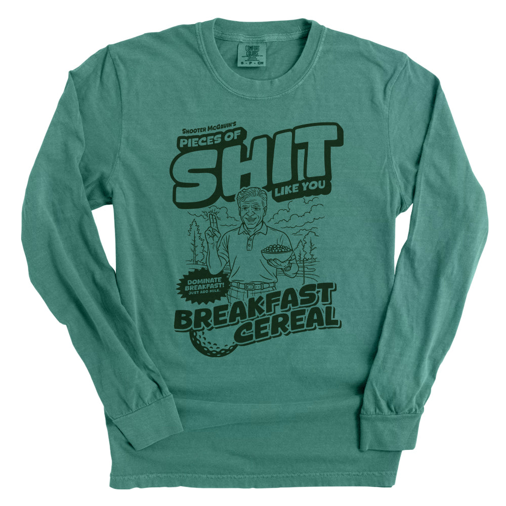 Shooter McGavin's Pieces of Shit Like You Breakfast Cereal