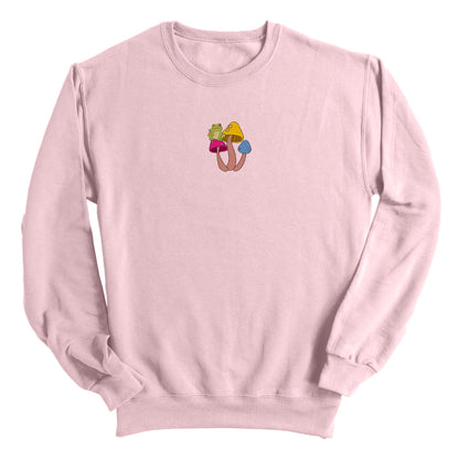 Pride Frog + Mushrooms (Pansexual)