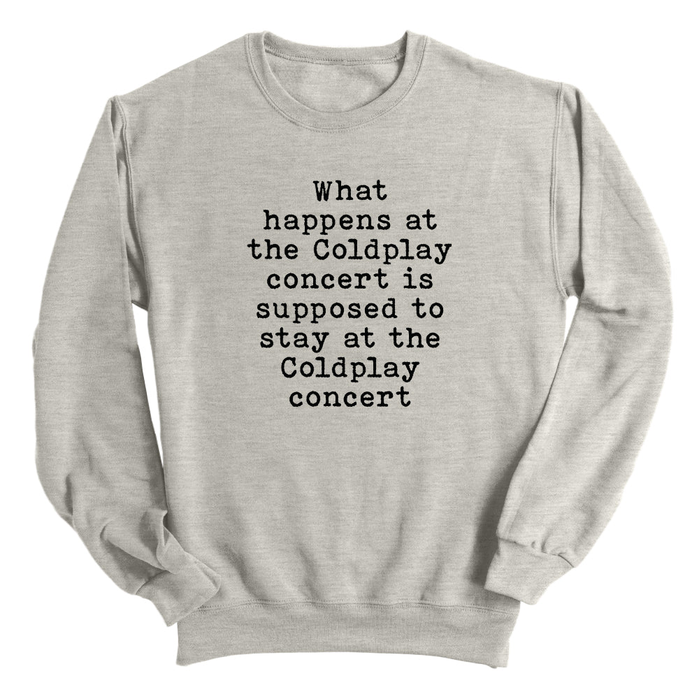 What Happens At The Coldplay Concert