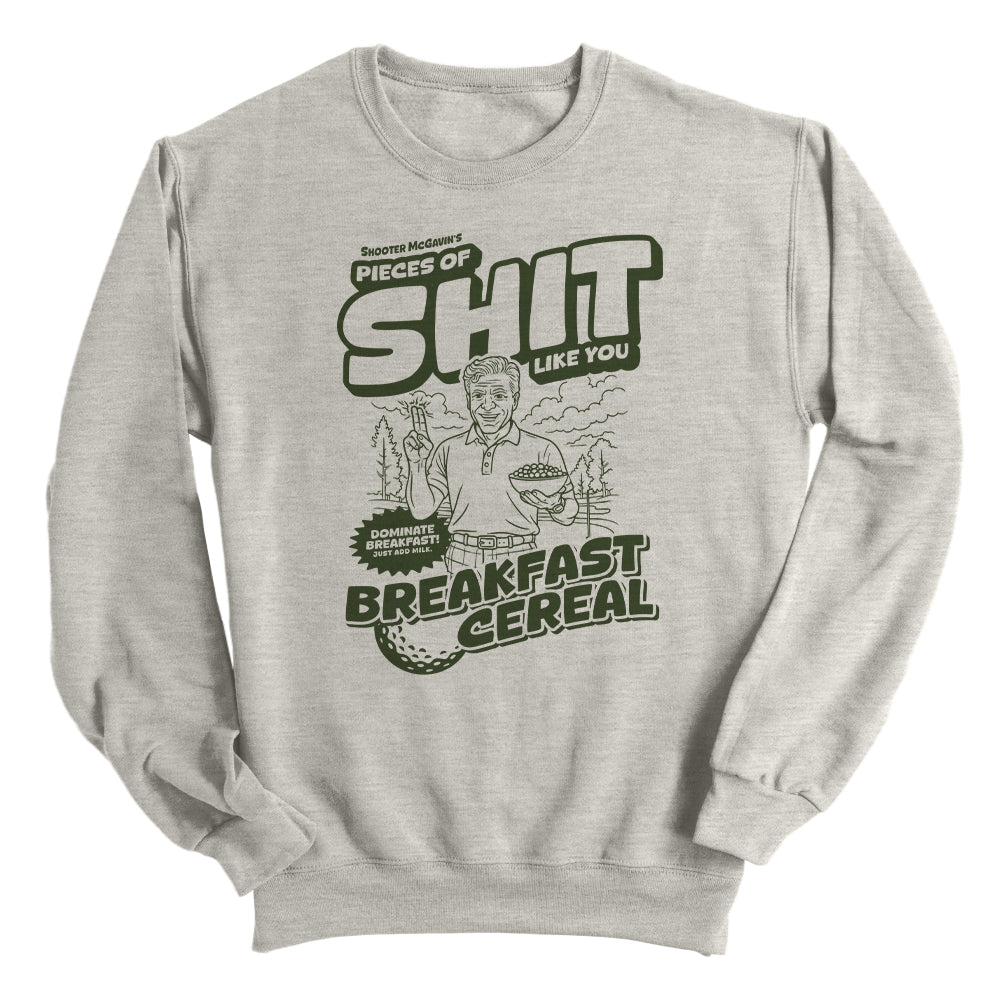 Shooter McGavin's Pieces of Shit Like You Breakfast Cereal