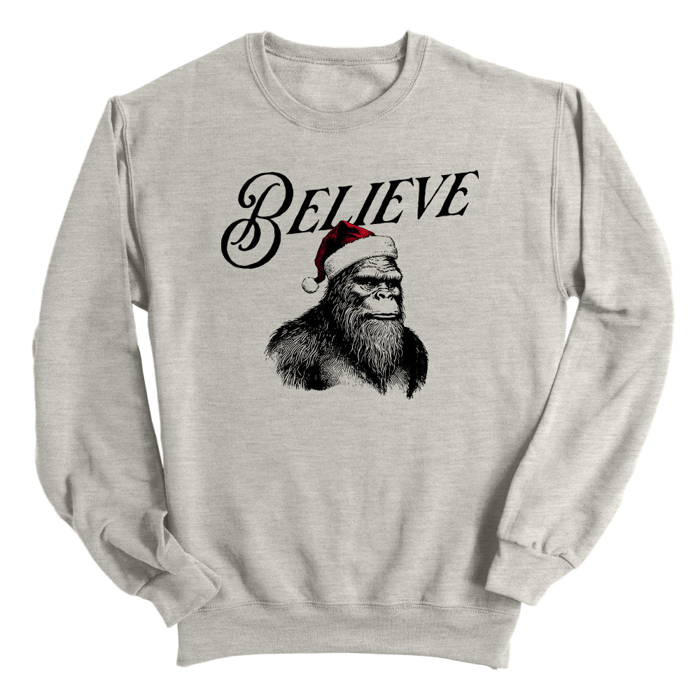 Believe Santa Squatch (Black)