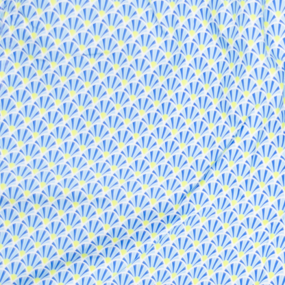 Men's Mesh Liner Swim Trunks - Fans Royal/Yellow