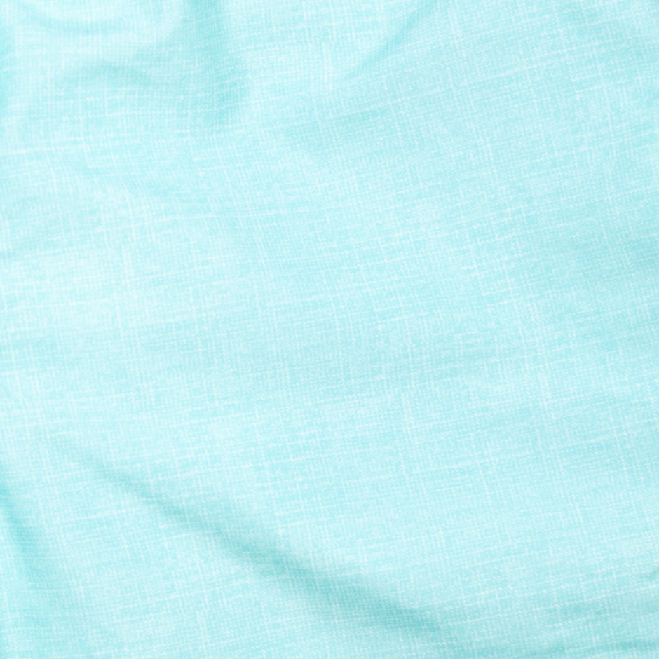 Men's Cyclist Liner Swim Trunks - Solid Linen Aqua