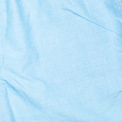 Men's Cyclist Liner Swim Trunks - Solid Linen Turquoise