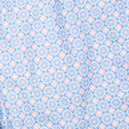 Men's Mesh Liner Swim Trunks - Medallion Light Blue