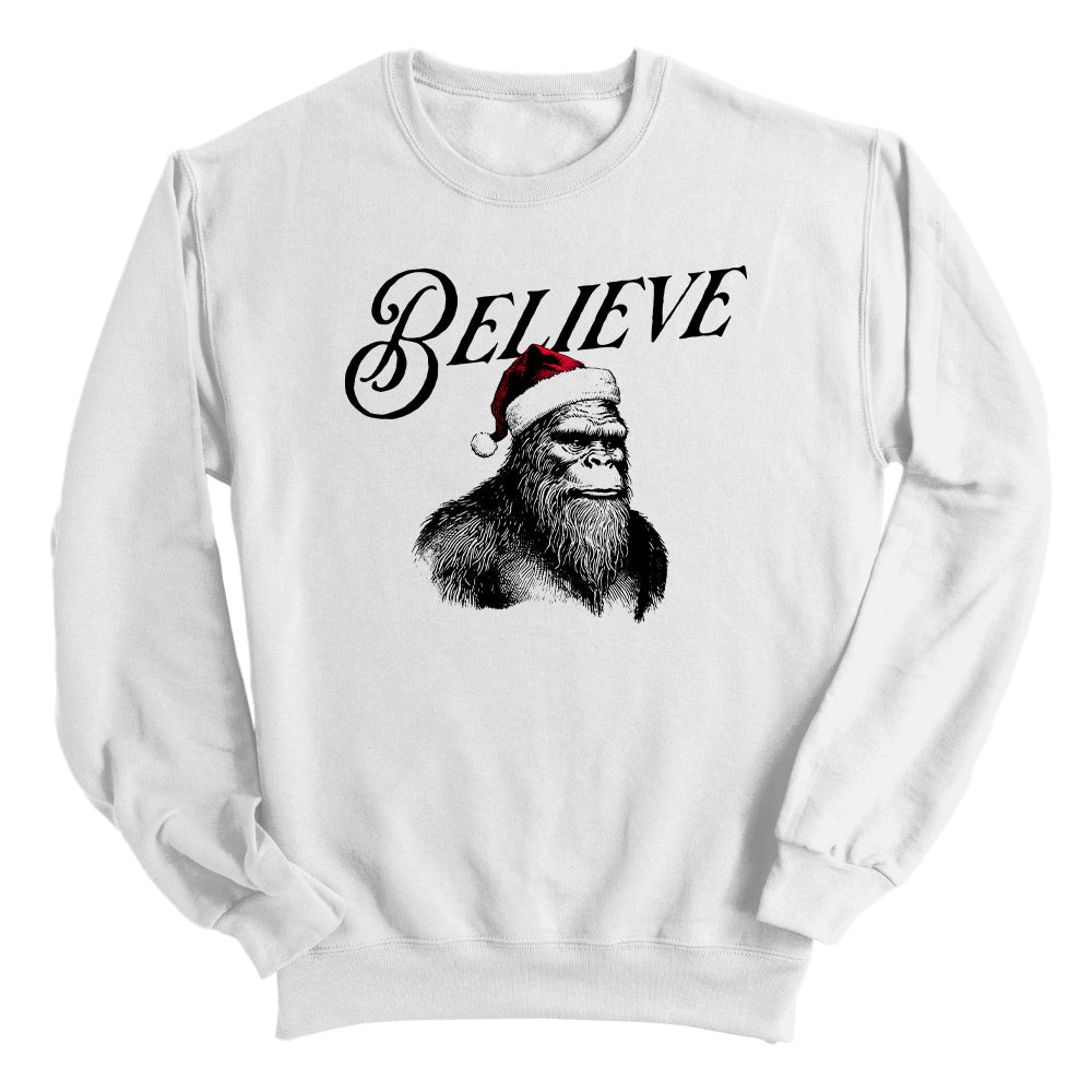 Believe Santa Squatch (Black)