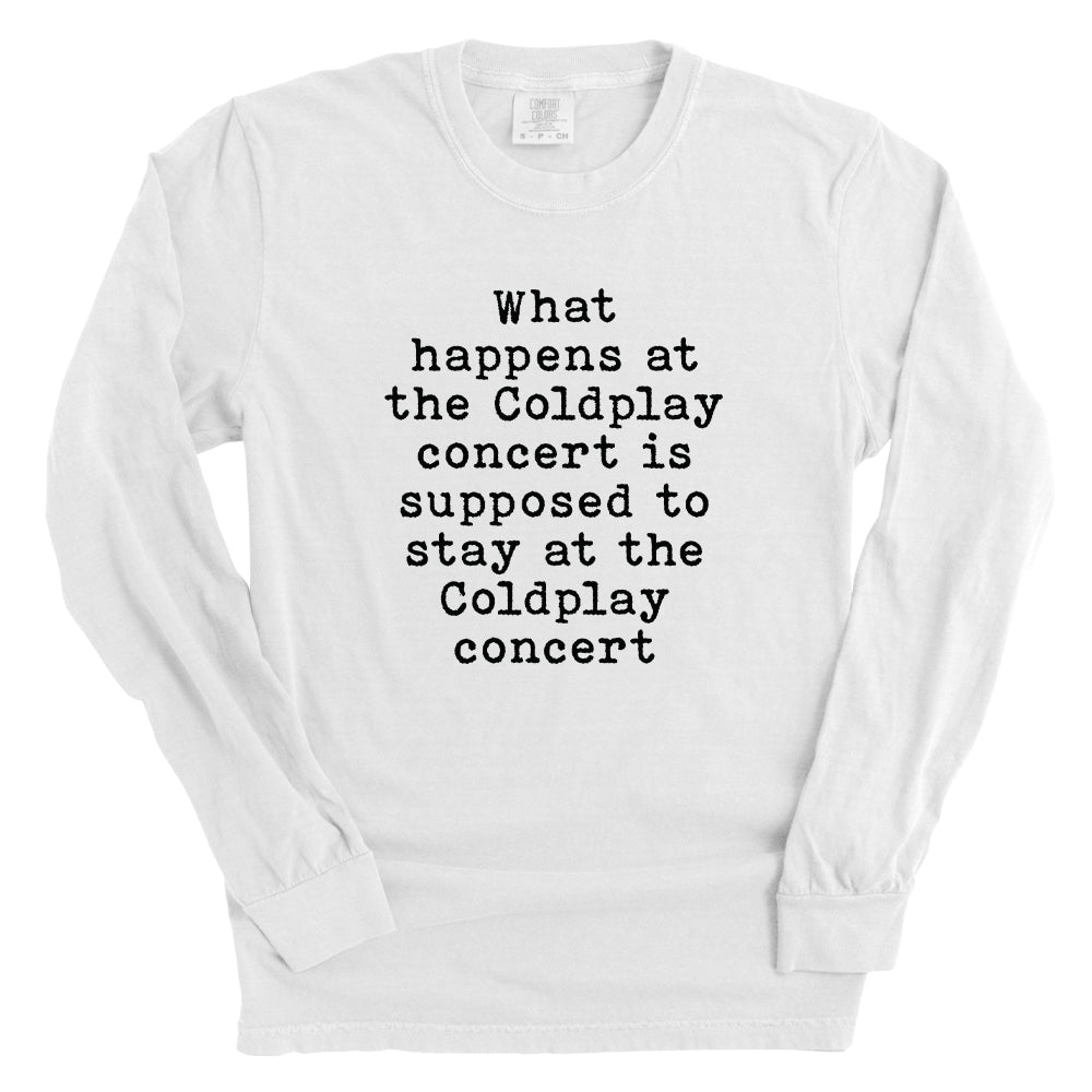 What Happens At The Coldplay Concert