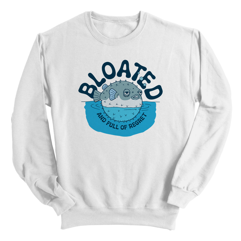 Bloated And Full Of Regret Pufferfish (Cerulean)
