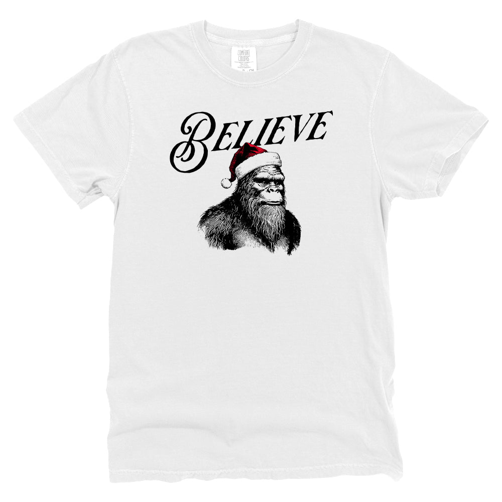 Believe Santa Squatch (Black)