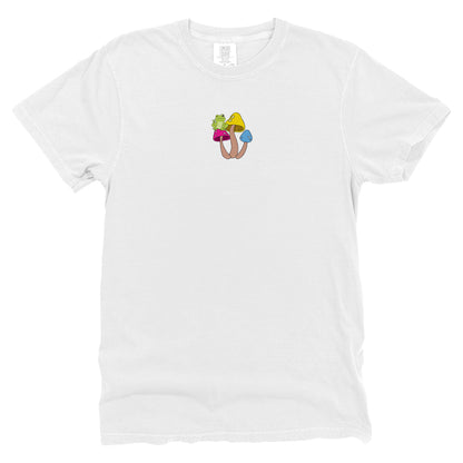 Pride Frog + Mushrooms (Pansexual)