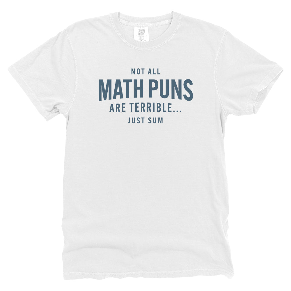 Not All Math Puns Are Terrible Just Sum