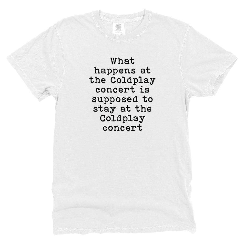 What Happens At The Coldplay Concert