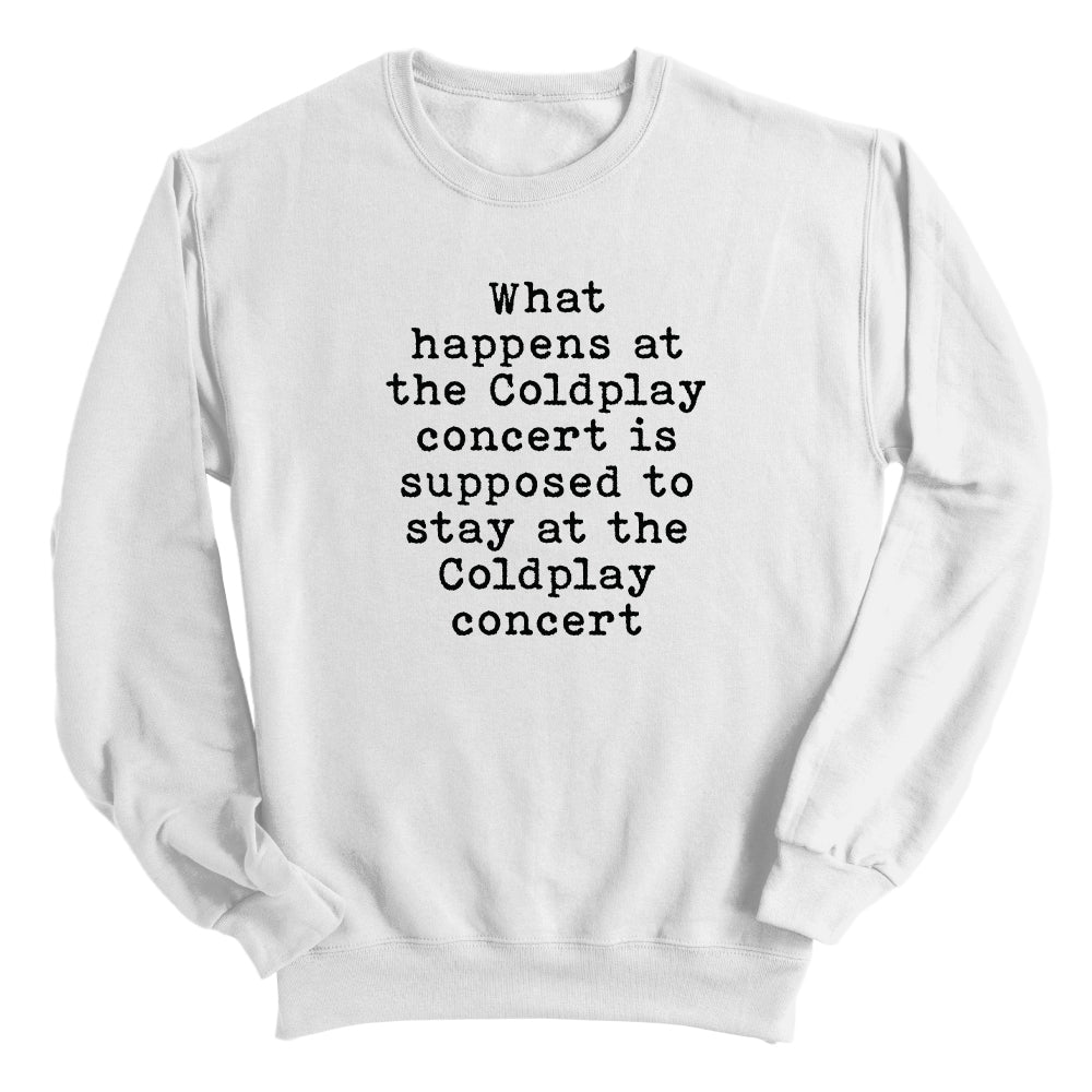 What Happens At The Coldplay Concert