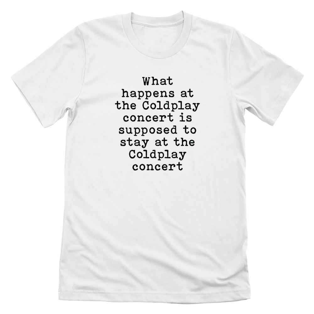 What Happens At The Coldplay Concert