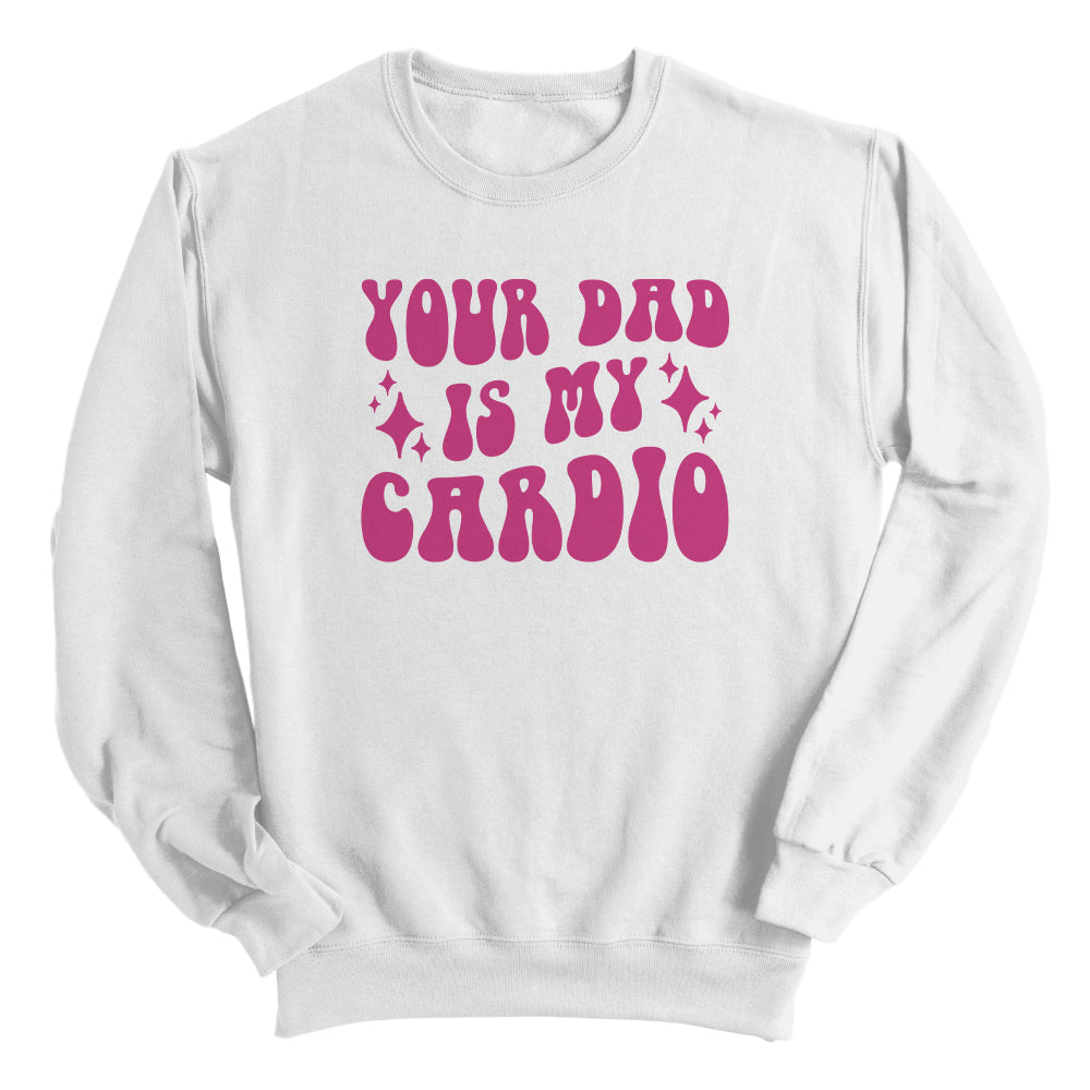 Your Dad Is My Cardio (Front Print)