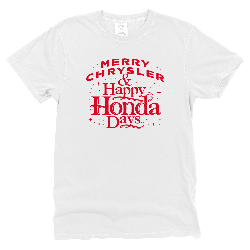 Merry Chrysler and Happy Honda Days