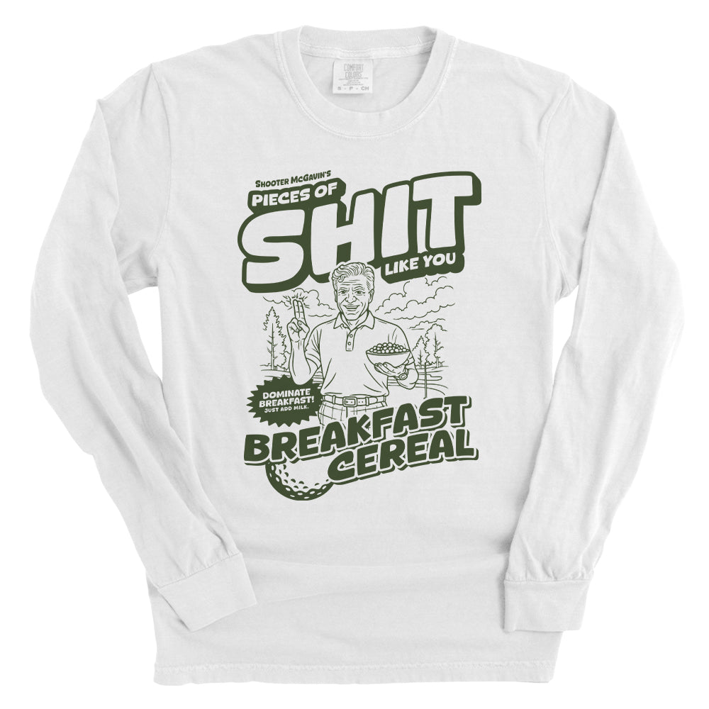 Shooter McGavin's Pieces of Shit Like You Breakfast Cereal