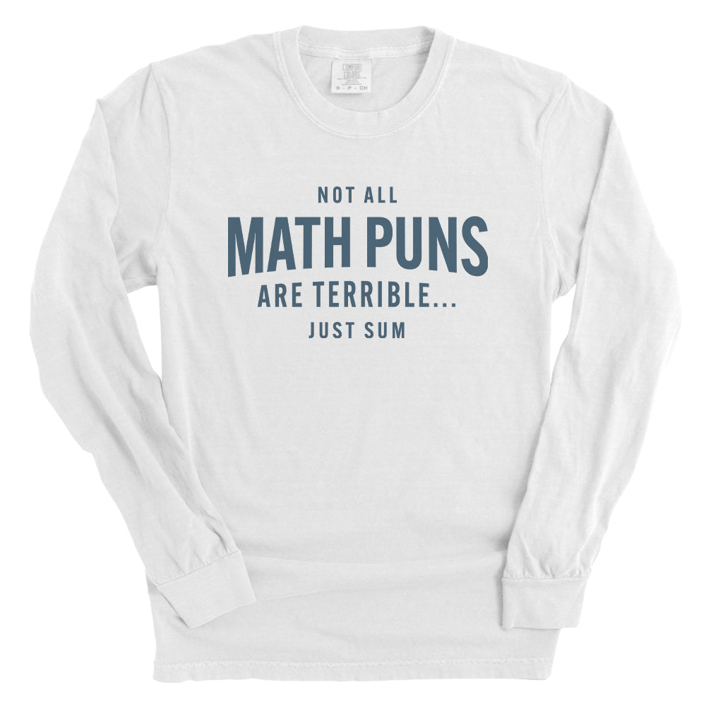 Not All Math Puns Are Terrible Just Sum