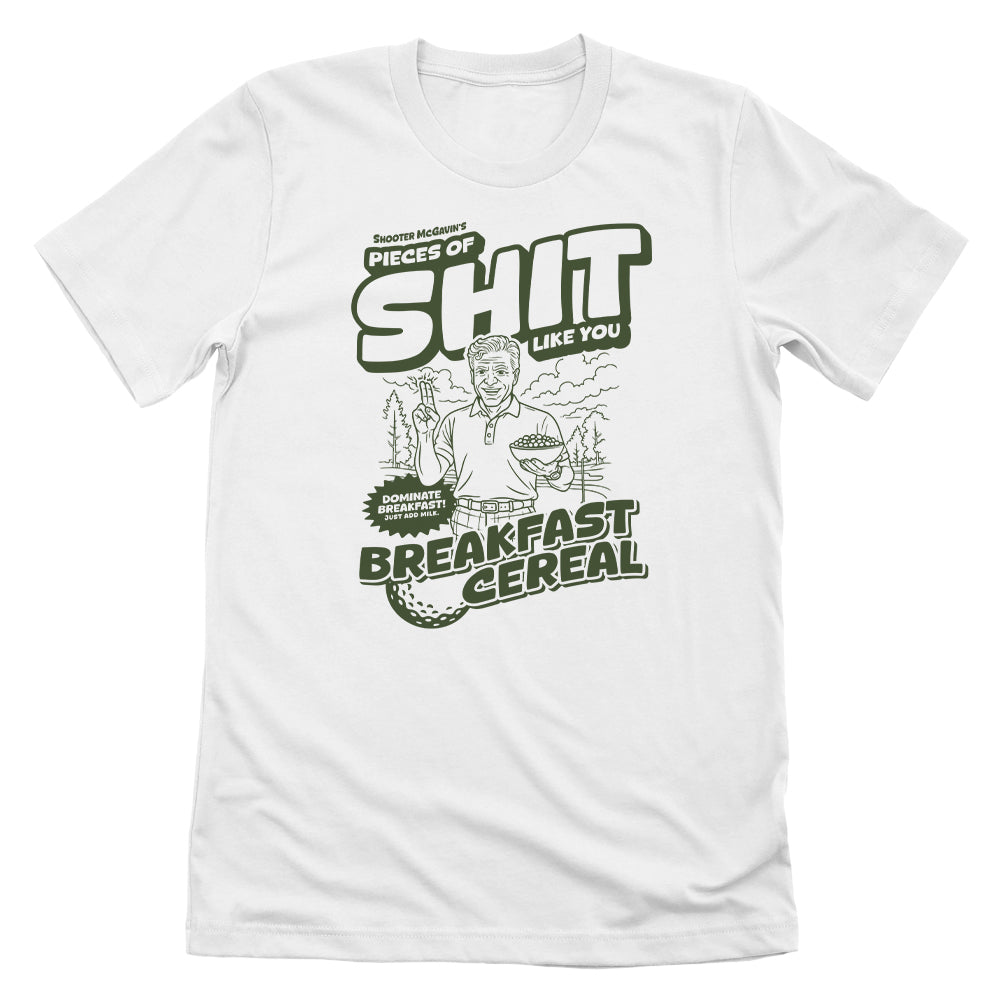 Shooter McGavin's Pieces of Shit Like You Breakfast Cereal