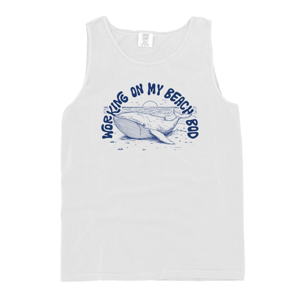 Working On My Beach Bod Whale